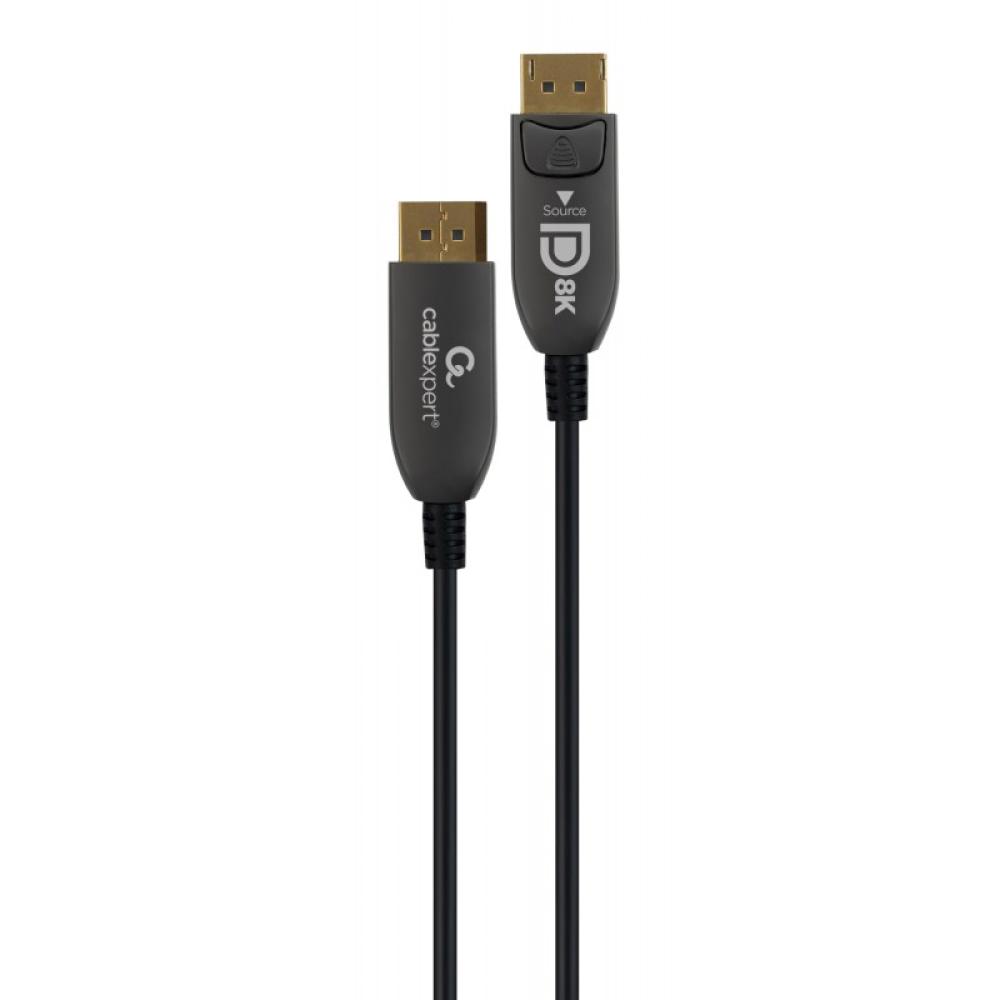 Gembird - CC-DP8K-AOC-20M cable DisplayPort Negro