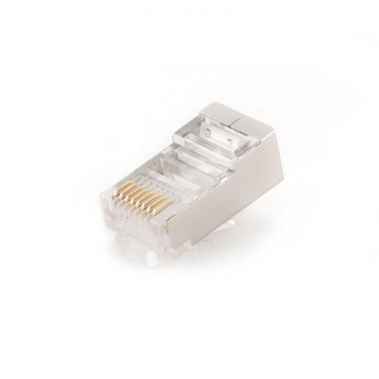 Gembird - PLUG5SP/100 conector RJ-45 Transparente
