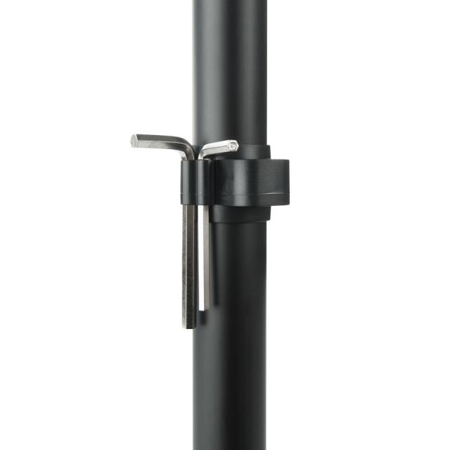 TooQ - Soporte de Mesa Giratorio e Inclinable para 2 Pantallas (Monitor / TV Plasma / LCD / LED) 13” – 32”, de Dos Brazos, Negro