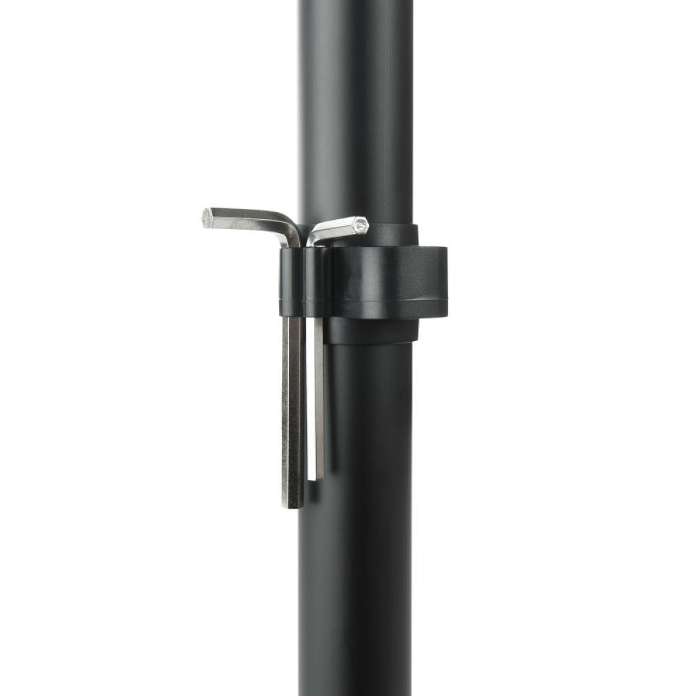 TooQ - Soporte de Mesa Giratorio e Inclinable para 2 Pantallas (Monitor / TV Plasma / LCD / LED) 13” – 32”, de Dos Brazos, Negro