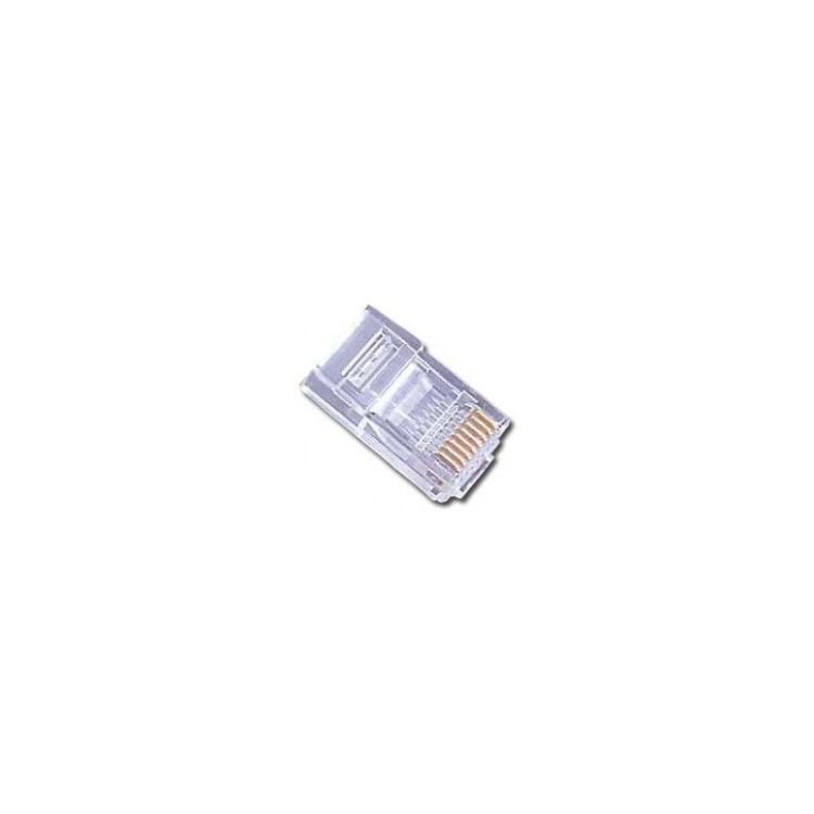 Gembird - PLUG3UP6/50 conector RJ-45 Transparente