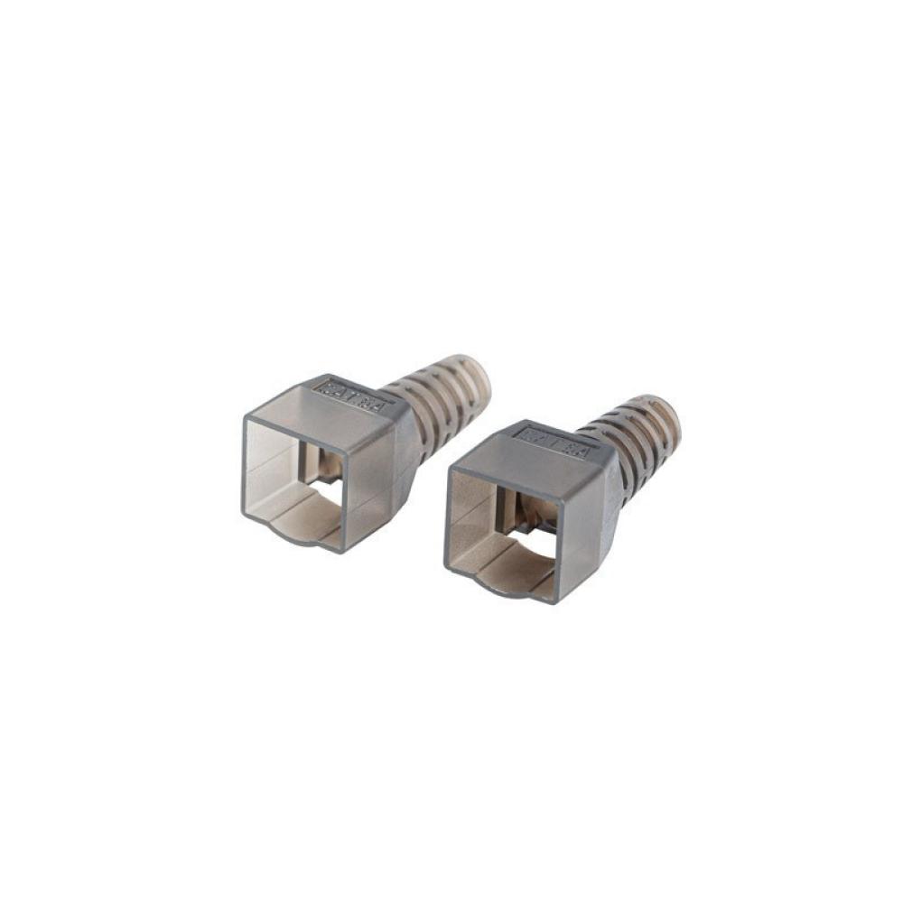 Lanberg - PL2SA-6000TL conector RJ-45 Plata, Transparente