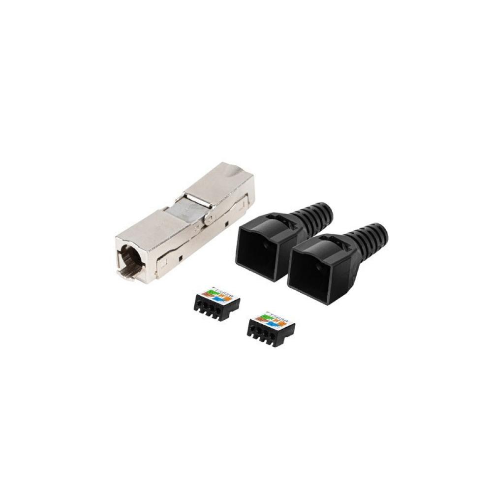 Lanberg - PL2S6-6000TL conector RJ-45 Negro
