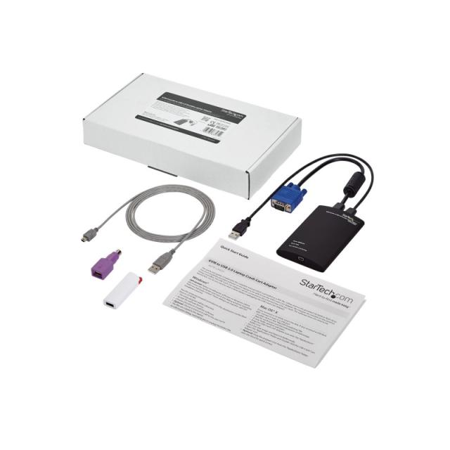 StarTech.com - Adaptador Crash Cart USB KVM para Ordenador Portátil