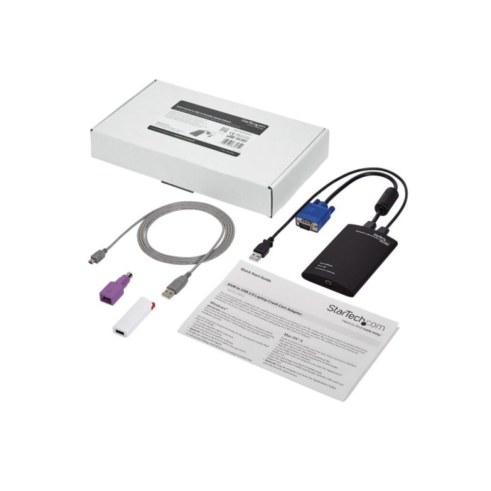 StarTech.com - Adaptador Crash Cart USB KVM para Ordenador Portátil