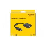DeLOCK - Adaptador DisplayPort 1.2 macho a VGA hembra negro