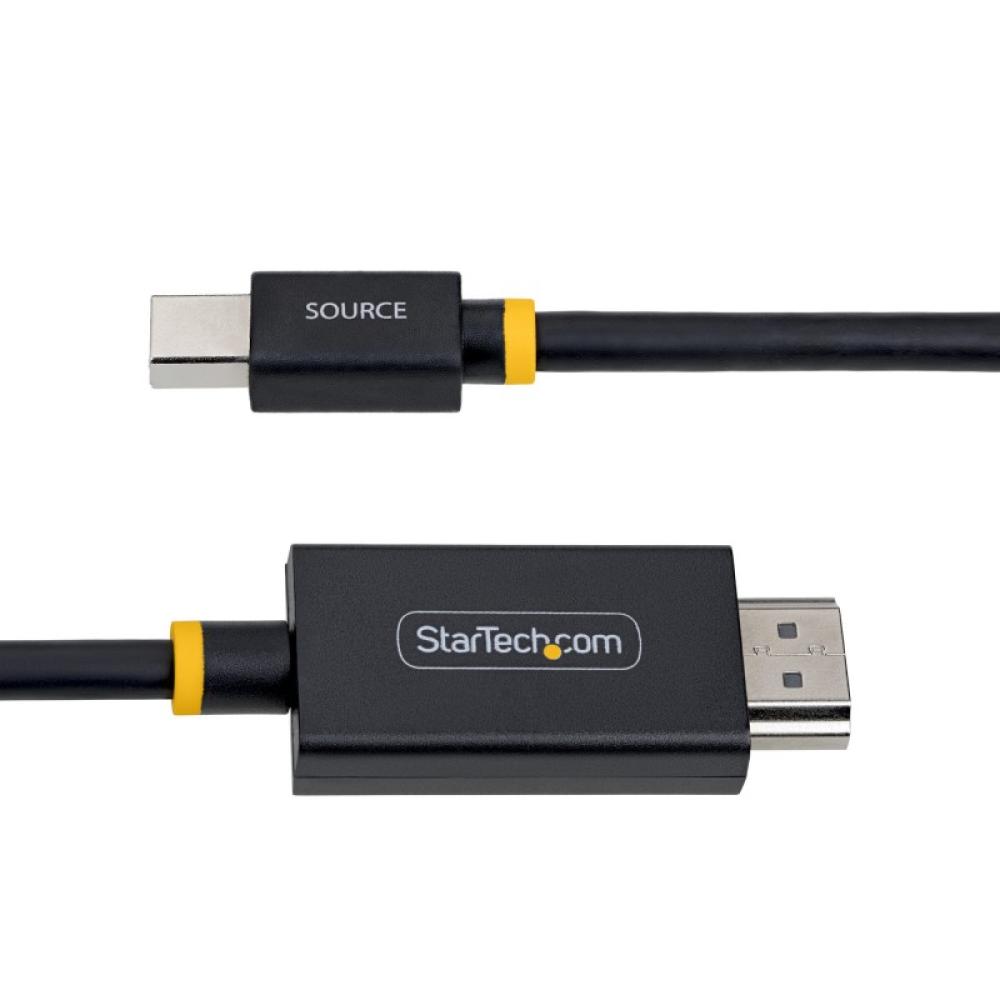 StarTech.com - 1M-MDP-HDMI2-4K60 adaptador de cable de vídeo Mini DisplayPort HDMI tipo A (Estándar) Negro