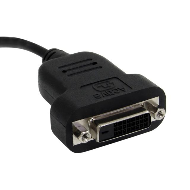 StarTech.com - Adaptador Vídeo Mini DisplayPort a DVI - Conversor Mini DP - 1920x1200 - Activo