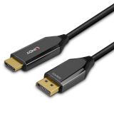 Lindy - 40931 adaptador de cable de vídeo 2 m HDMI tipo A (Estándar) DisplayPort Negro