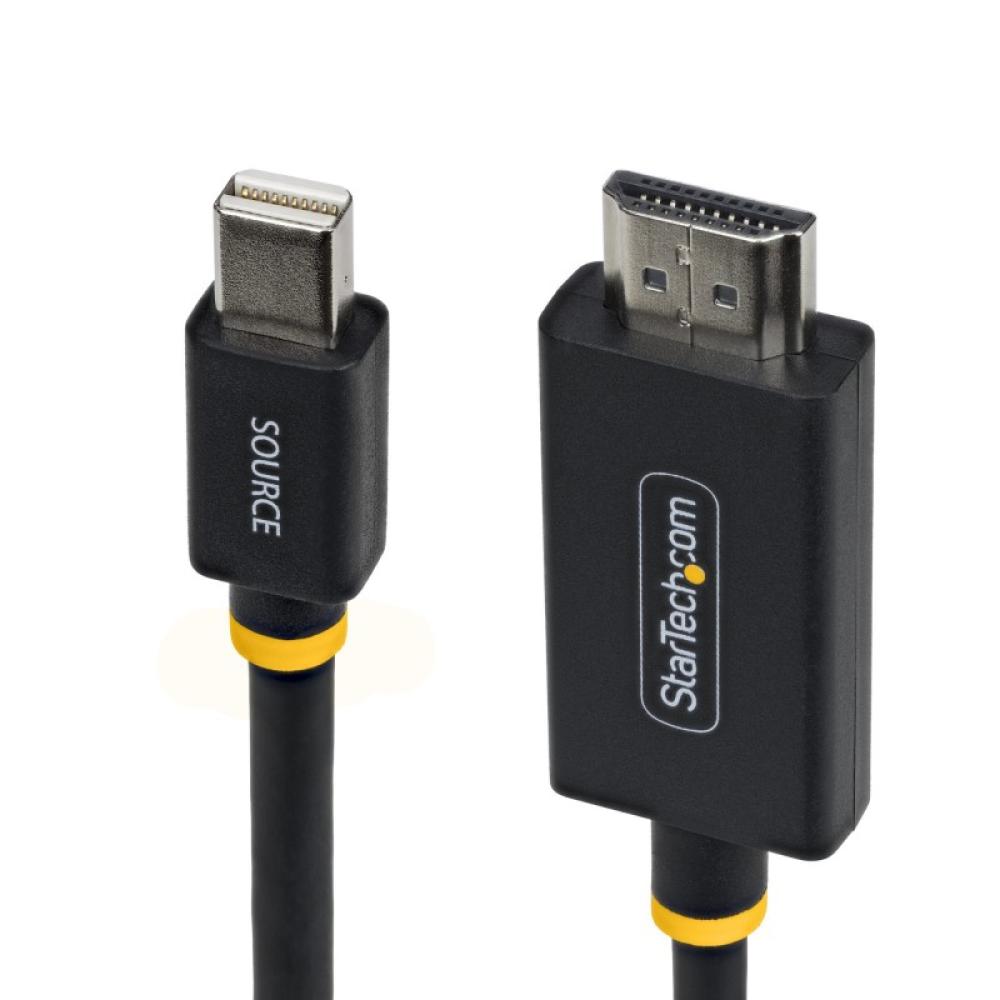 StarTech.com - Cable Adaptador Mini DisplayPort a HDMI de 2m - 4K 60Hz HBR3/HDCP 2.3/DPCP - Cable mDP a HDMI 2.0 - Conversor de