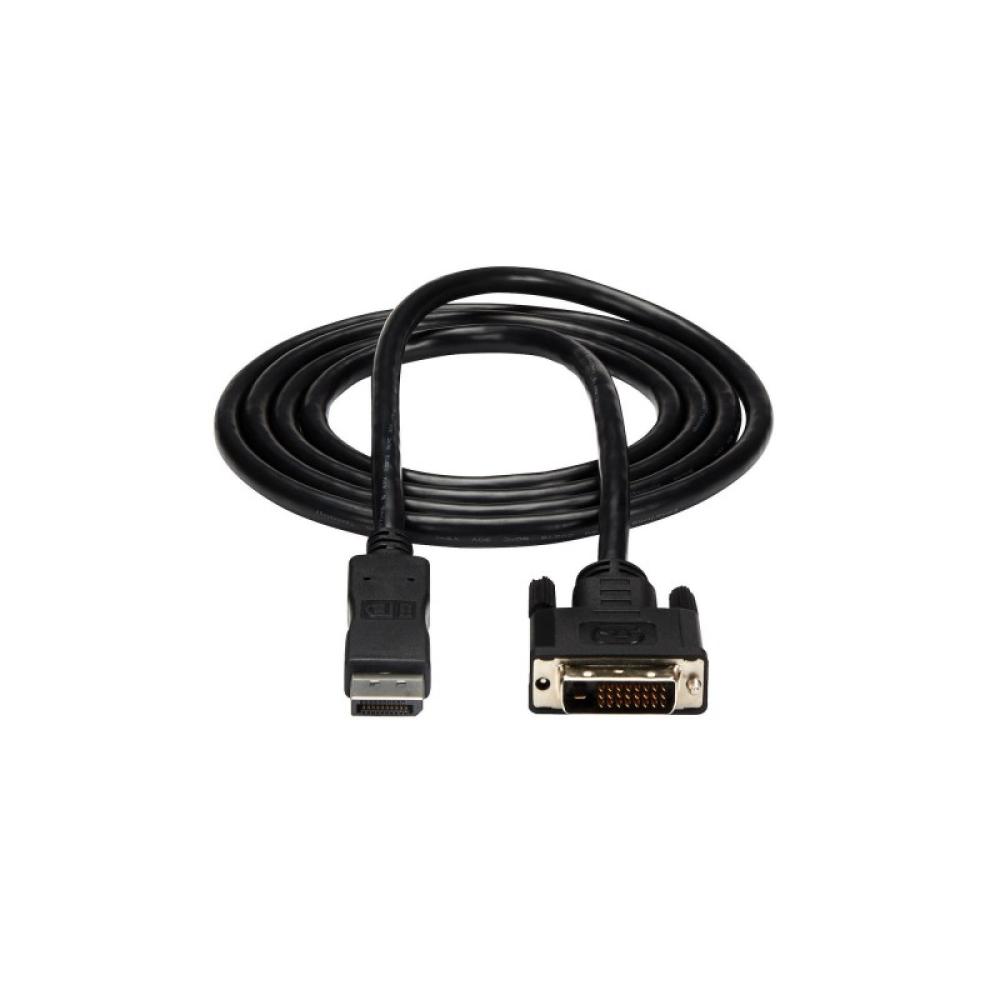 StarTech.com - Cable de 1,8m DisplayPort a DVI - Cable Adaptador DisplayPort a DVI DVI-D Monoenlace de Vídeo 1080p - Cable de DP