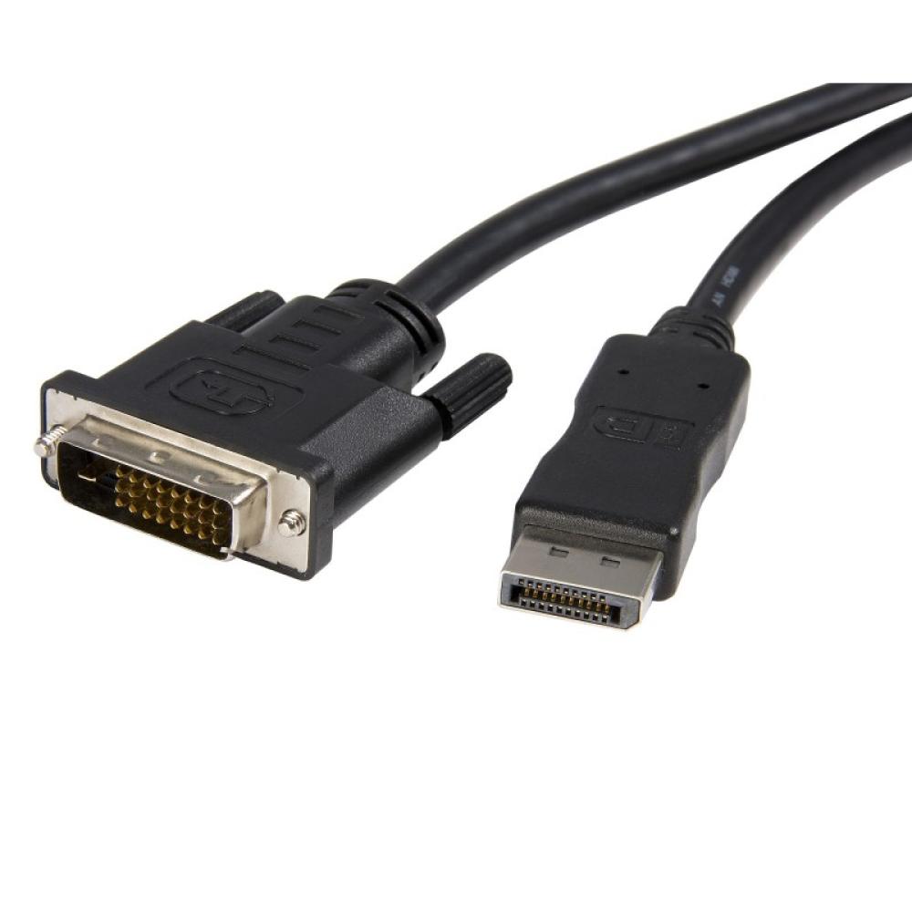 StarTech.com - Cable de 1,8m DisplayPort a DVI - Cable Adaptador DisplayPort a DVI DVI-D Monoenlace de Vídeo 1080p - Cable de DP