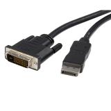 StarTech.com - Cable de 1,8m DisplayPort a DVI - Cable Adaptador DisplayPort a DVI DVI-D Monoenlace de Vídeo 1080p - Cable de DP
