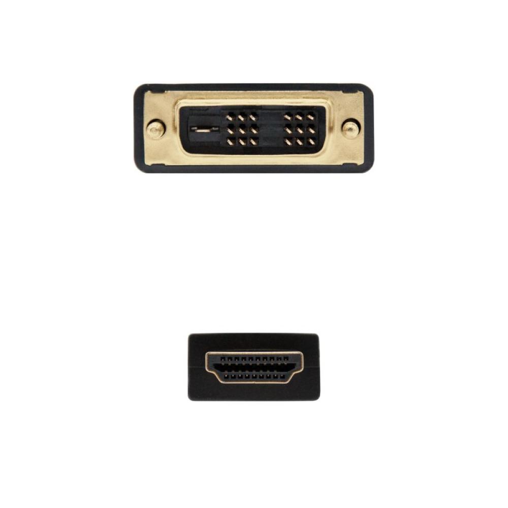 Nanocable - HDMI - DVI, 3m HDMI tipo A (Estándar) Negro