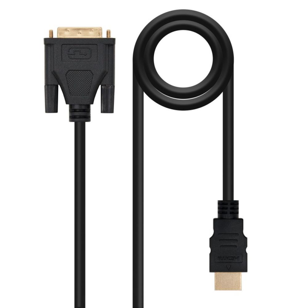 Nanocable - HDMI - DVI, 3m HDMI tipo A (Estándar) Negro