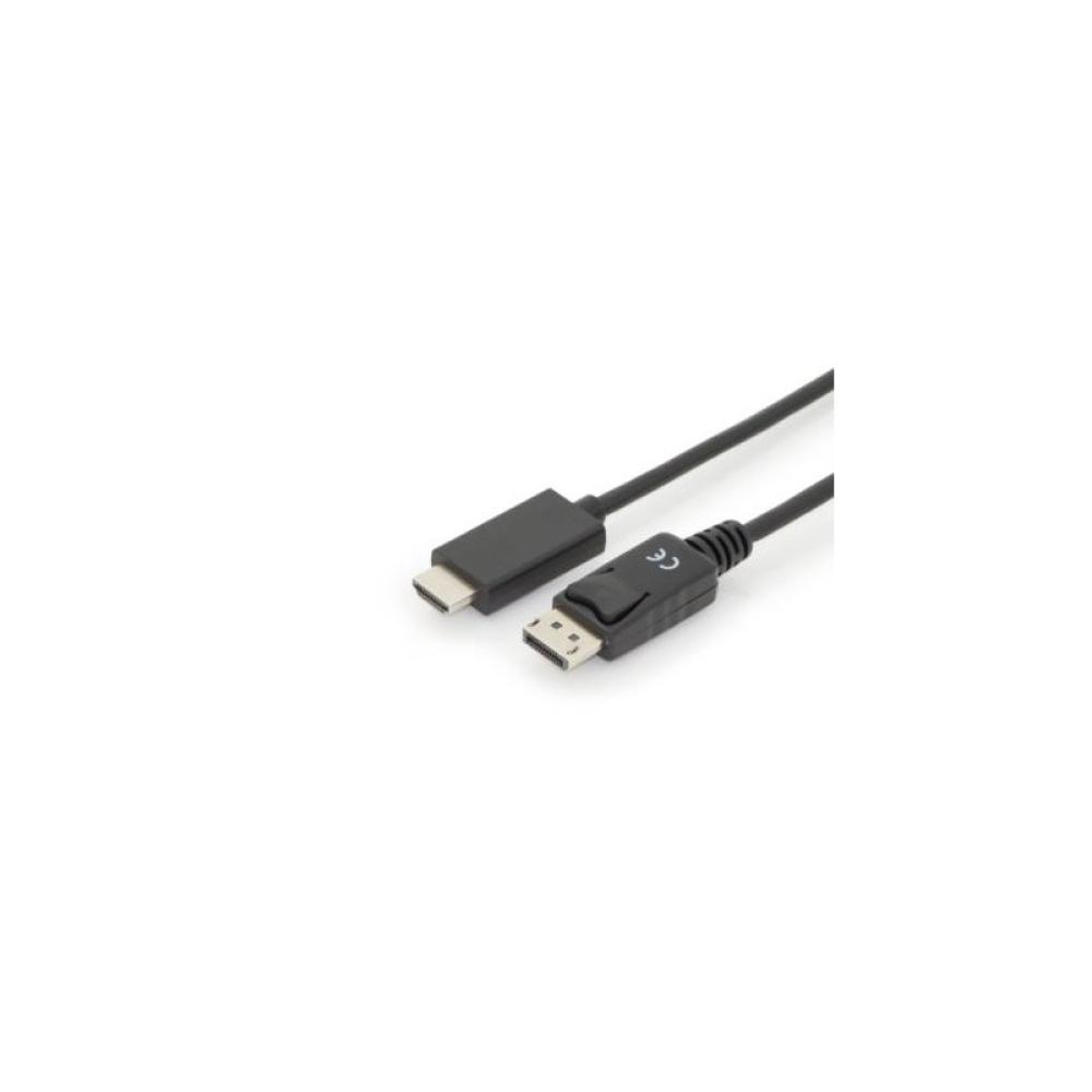 Digitus - Cable adaptador DisplayPort, DP - HDMI tipo A - AK-340303-020-S
