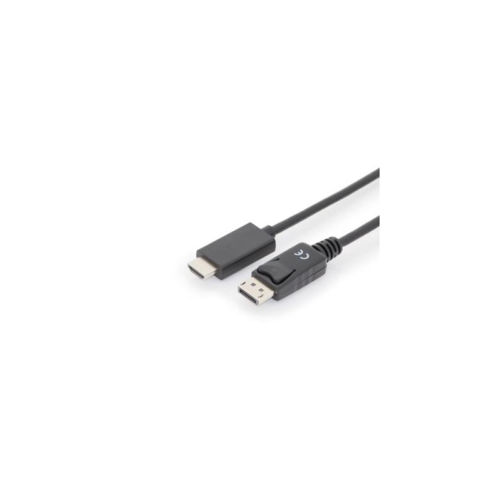 Digitus - Cable adaptador DisplayPort, DP - HDMI tipo A - AK-340303-010-S