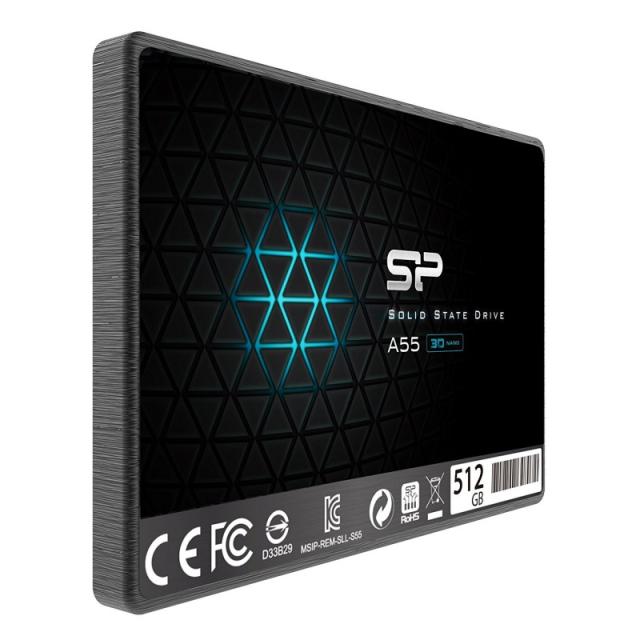 Silicon Power - Ace A55 512 GB 2.5" Serial ATA III 3D TLC