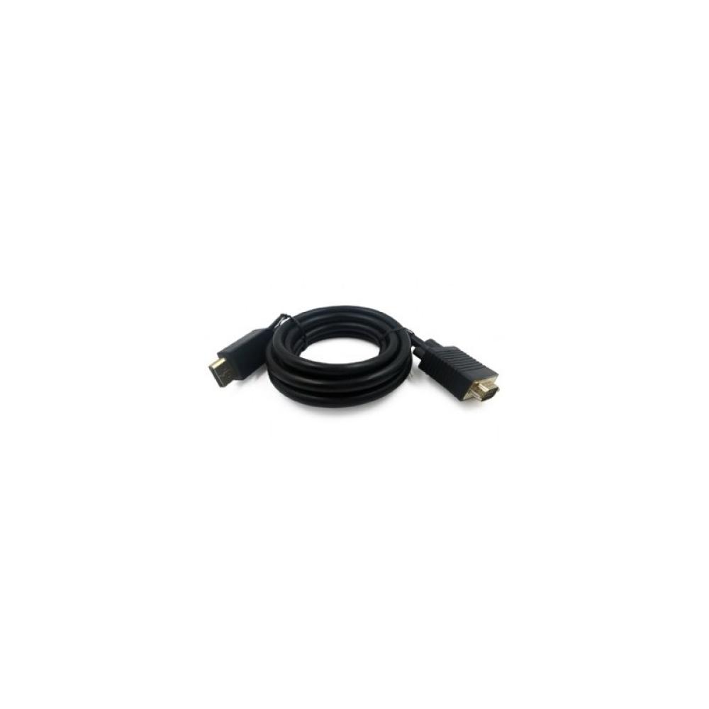 Gembird - CCP-DPM-VGAM-6 adaptador de cable de vídeo 1,8 m VGA (D-Sub) DisplayPort Negro