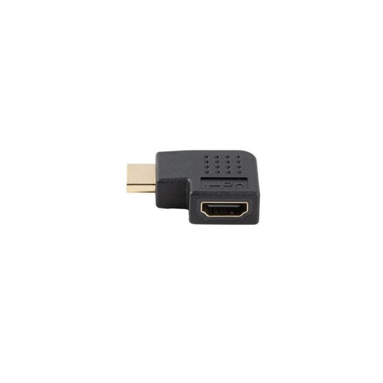 Lanberg - AD-HDMI-05 adaptador de cable de vídeo HDMI tipo A (Estándar) Negro