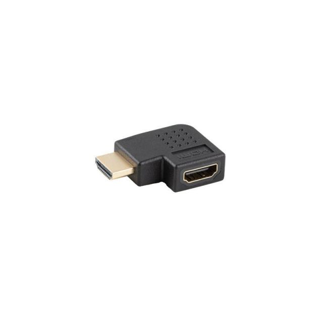 Lanberg - AD-HDMI-05 adaptador de cable de vídeo HDMI tipo A (Estándar) Negro
