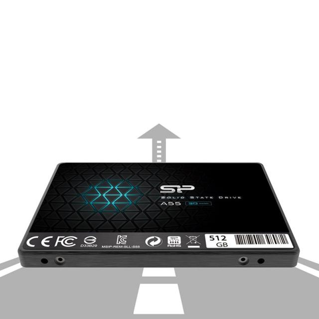 Silicon Power - Ace A55 512 GB 2.5" Serial ATA III 3D TLC
