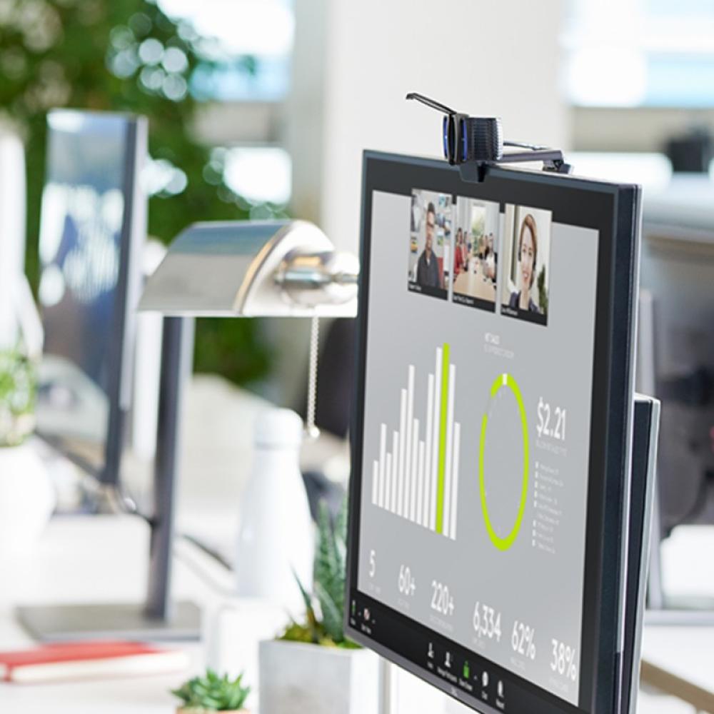 Logitech - 960-001252 cámara web 1920 x 1080 Pixeles USB Negro