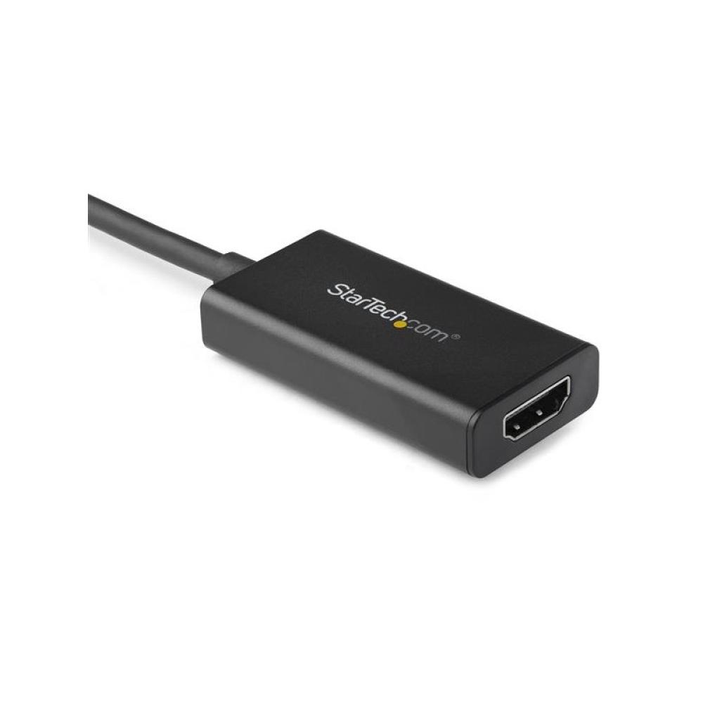 StarTech.com - Adaptador DisplayPort a HDMI con HDR - 4K 60Hz - Negro