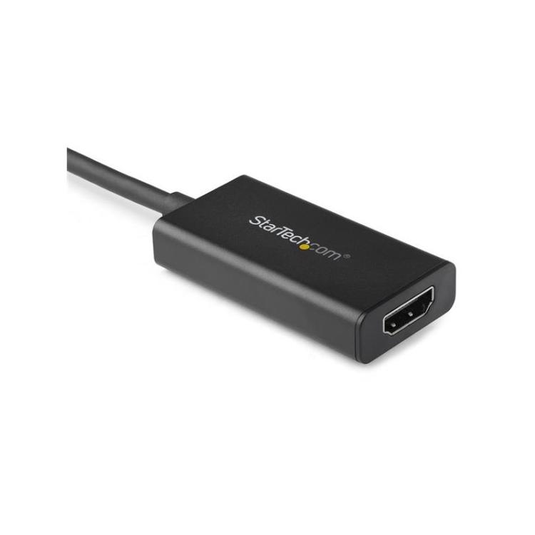 StarTech.com - Adaptador DisplayPort a HDMI con HDR - 4K 60Hz - Negro