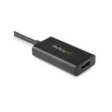 StarTech.com - Adaptador DisplayPort a HDMI con HDR - 4K 60Hz - Negro