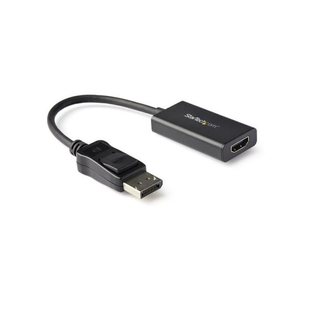 StarTech.com - Adaptador DisplayPort a HDMI con HDR - 4K 60Hz - Negro