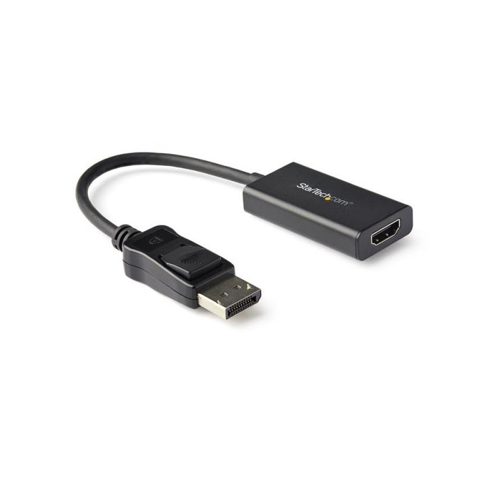 StarTech.com - Adaptador DisplayPort a HDMI con HDR - 4K 60Hz - Negro