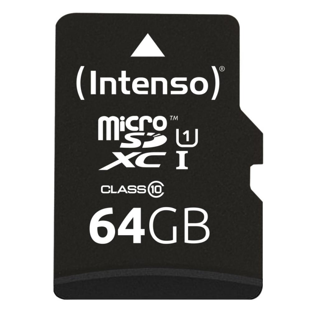 Intenso - 3423490 memoria flash 64 GB MicroSDXC UHS-I Clase 10