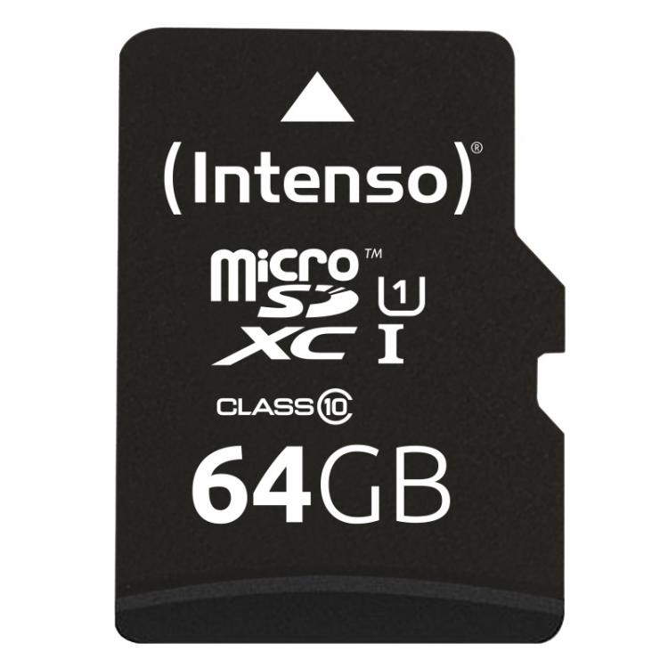 Intenso - 3423490 memoria flash 64 GB MicroSDXC UHS-I Clase 10