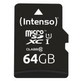 Intenso - 3423490 memoria flash 64 GB MicroSDXC UHS-I Clase 10