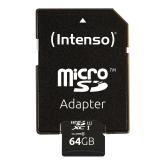 Intenso - 3423490 memoria flash 64 GB MicroSDXC UHS-I Clase 10