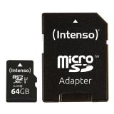 Intenso - 3423490 memoria flash 64 GB MicroSDXC UHS-I Clase 10