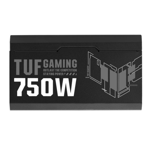 ASUS - TUF Gaming 750W Gold unidad de fuente de alimentación 20+4 pin ATX ATX Negro