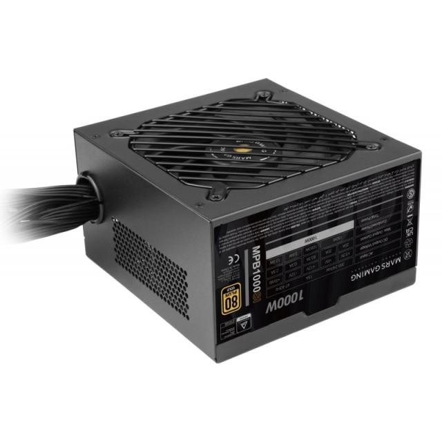 Mars Gaming - MPB1000SI unidad de fuente de alimentación 1000 W 24-pin ATX ATX Negro