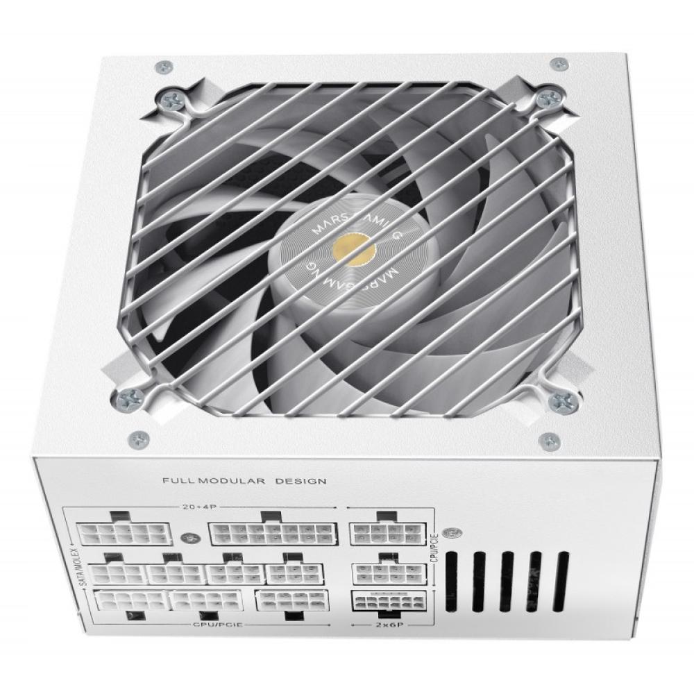 Mars Gaming - MPB850PSIW unidad de fuente de alimentación 850 W 24-pin ATX ATX Blanco
