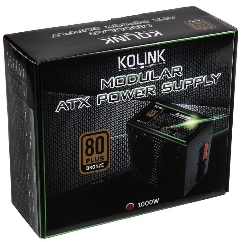 Kolink - KL-1000M unidad de fuente de alimentación 1000 W 20+4 pin ATX Negro
