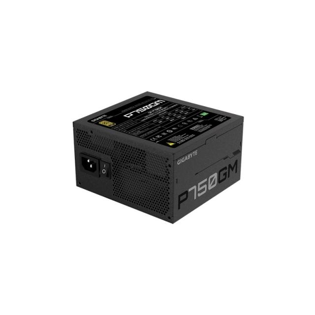 GIGABYTE - P750GM unidad de fuente de alimentación 750 W 20+4 pin ATX ATX Negro