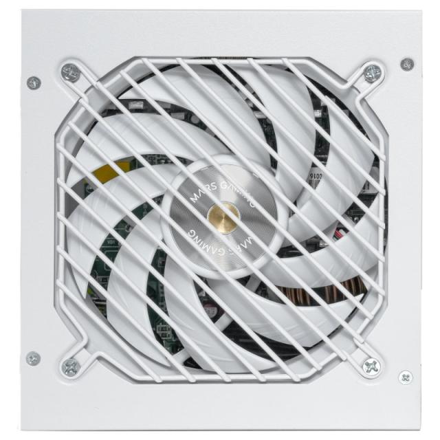 Mars Gaming - MPB1200PSIW unidad de fuente de alimentación 1200 W Blanco