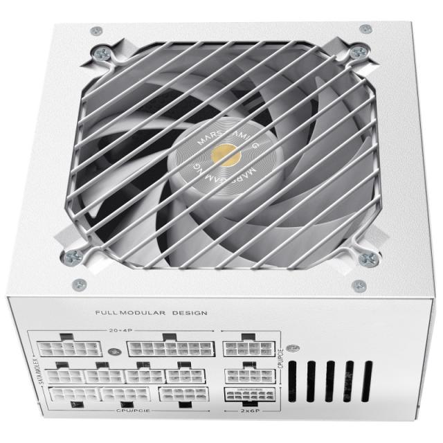 Mars Gaming - MPB1200PSIW unidad de fuente de alimentación 1200 W Blanco