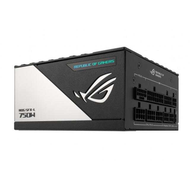ASUS - ROG Loki SFX-L 750W Platinum unidad de fuente de alimentación 20+4 pin ATX Negro, Plata