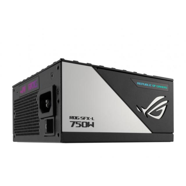 ASUS - ROG Loki SFX-L 750W Platinum unidad de fuente de alimentación 20+4 pin ATX Negro, Plata