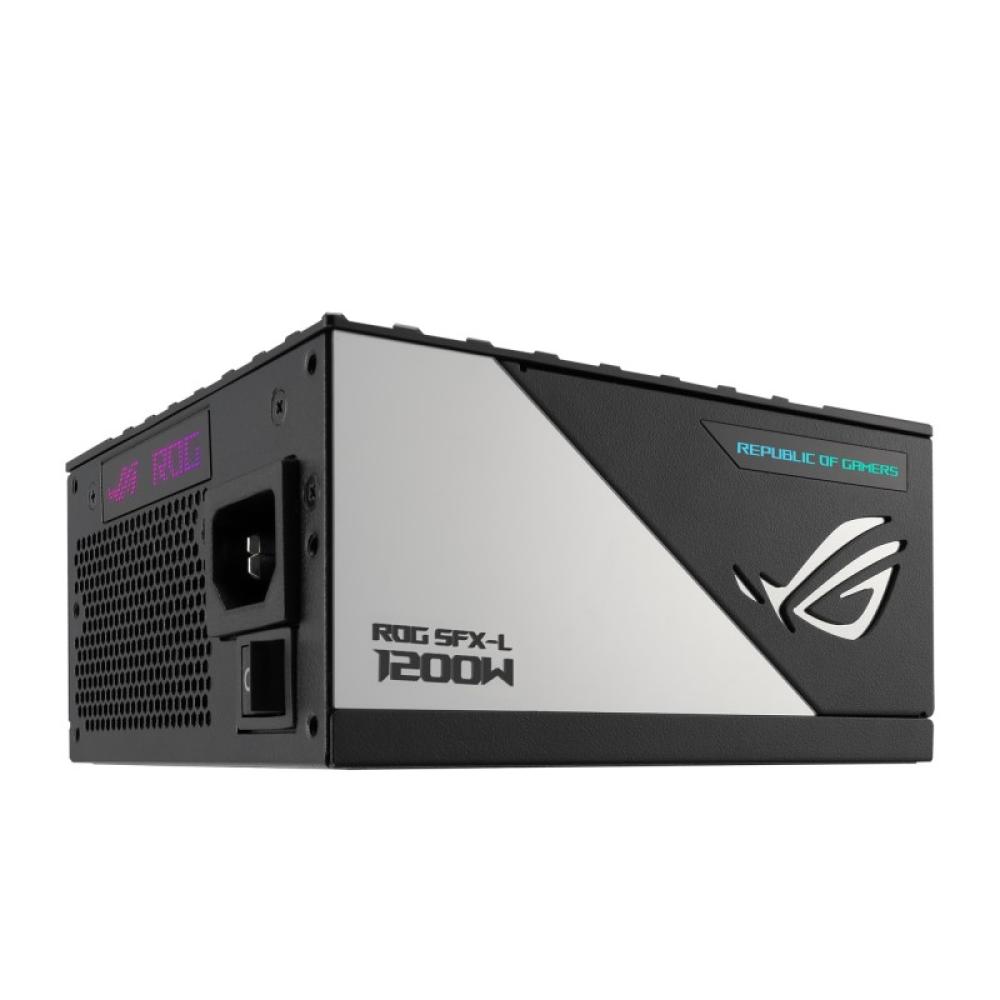 ASUS - ROG -LOKI-1200T-SFX-L-GAMING unidad de fuente de alimentación 1200 W 20+4 pin ATX Negro, Plata