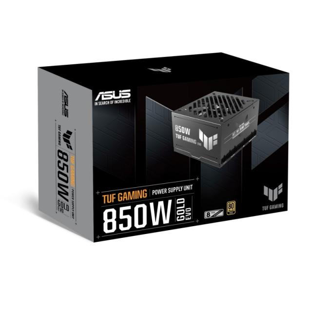 ASUS - TUF-GAMING-850G-EVO unidad de fuente de alimentación 850 W 20+4 pin ATX ATX Negro