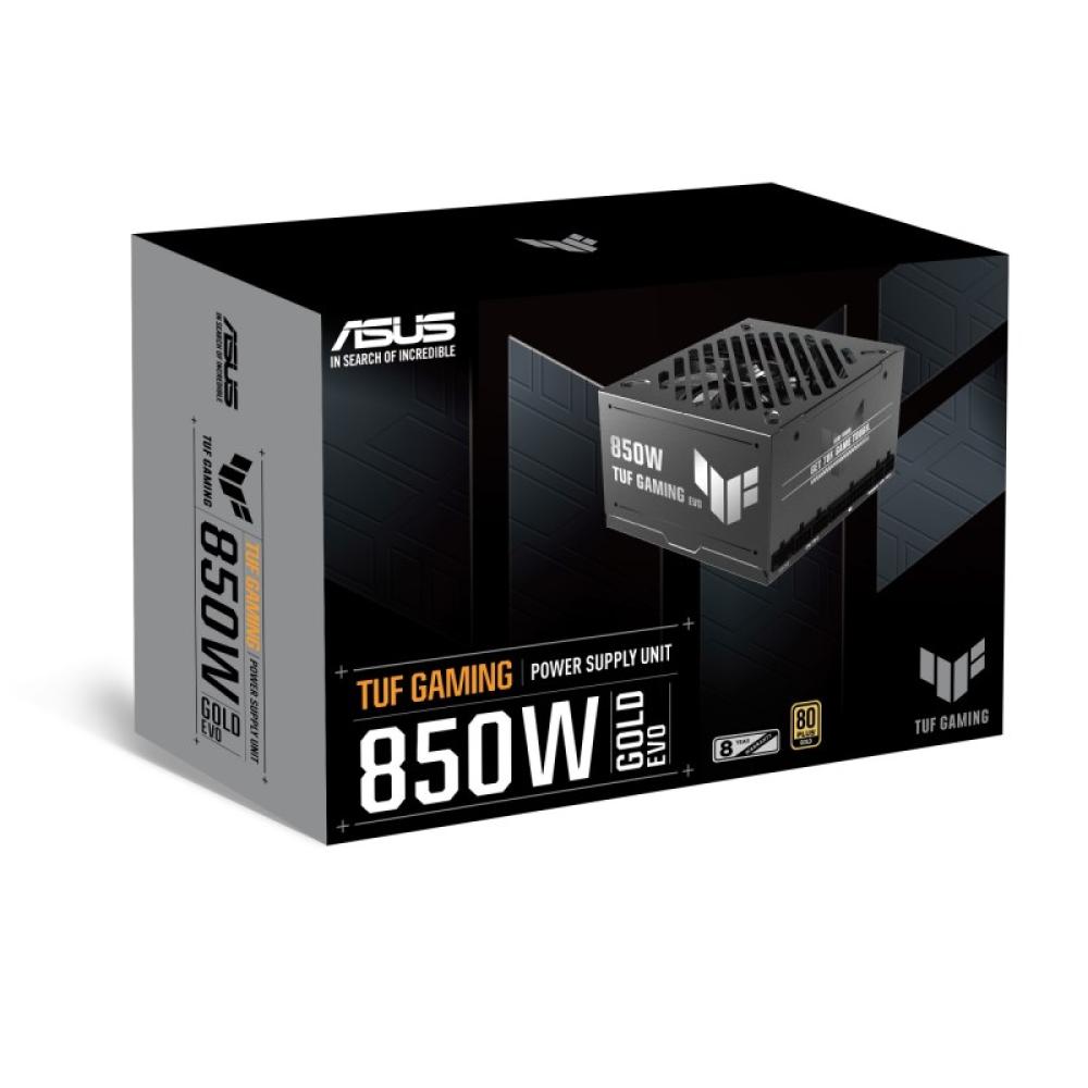 ASUS - TUF-GAMING-850G-EVO unidad de fuente de alimentación 850 W 20+4 pin ATX ATX Negro