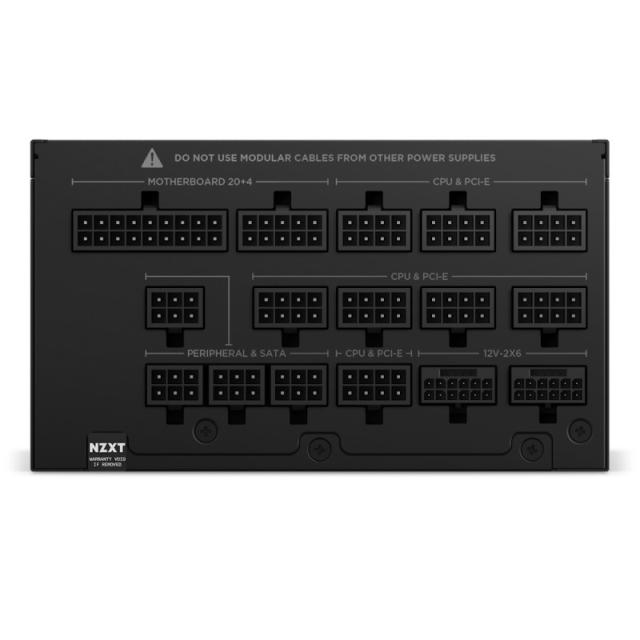 NZXT - C1500 Platinum ATX 3.1 unidad de fuente de alimentación 1500 W 24-pin ATX Negro